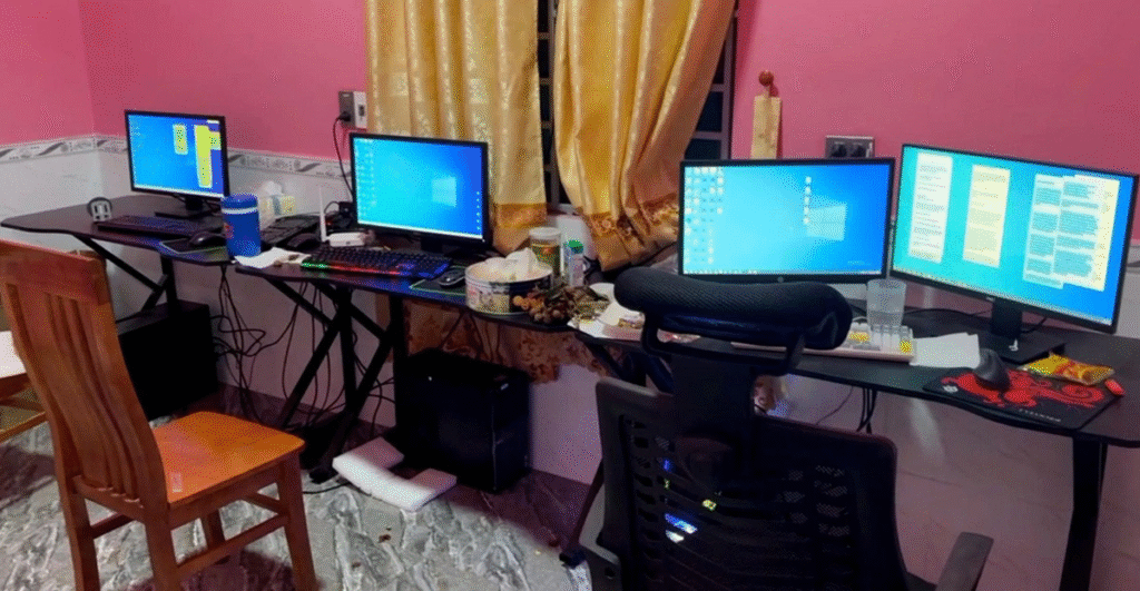 Công an vây bắt gần 100 nghi phạm lừa đảo qua điện thoại chiếm đoạt hơn 2.000 tỷ đồng